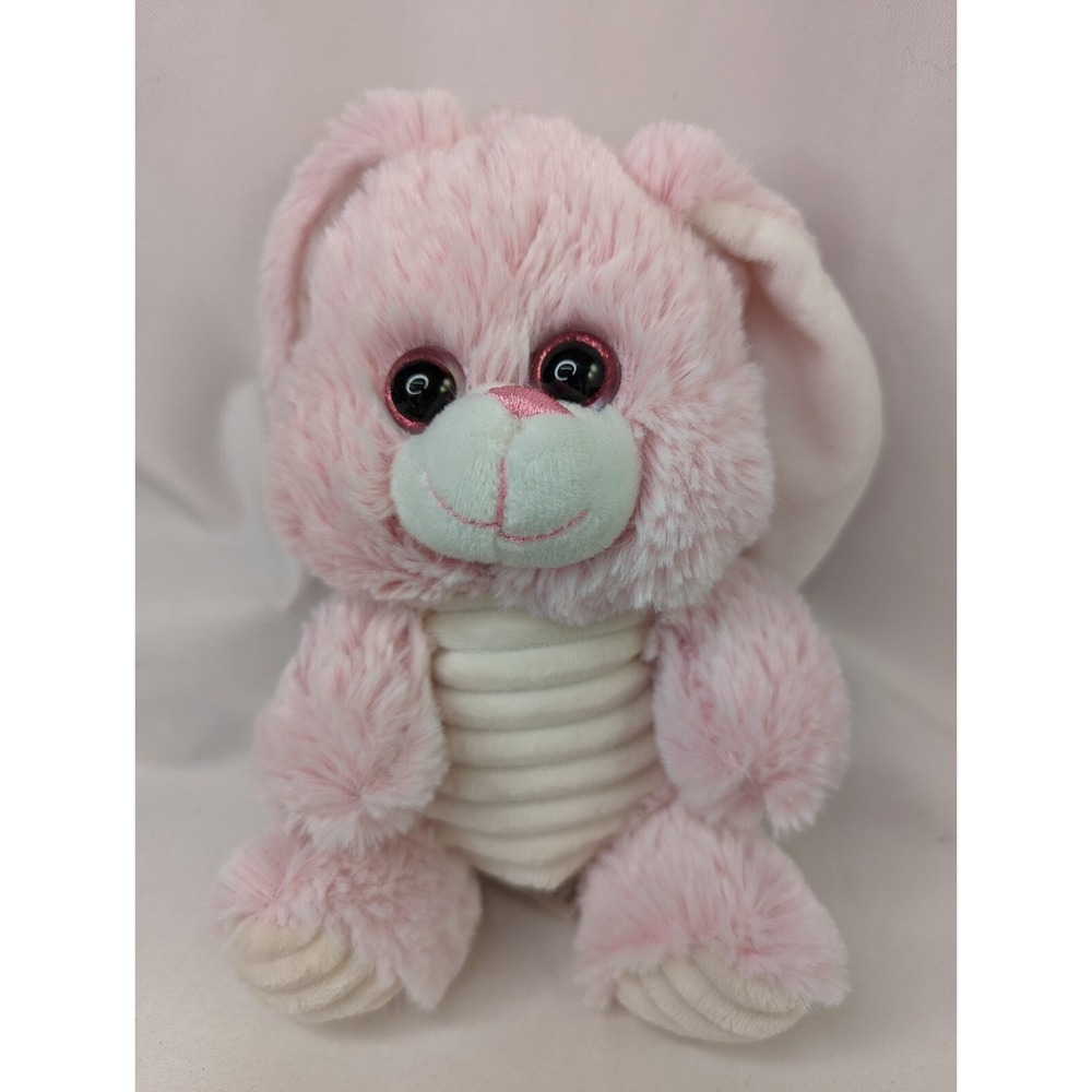 Inter American Products Pink Rabbit Plush 8 Inch Stuffed‎ Animal Toy